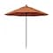 California Umbrella 9' Black Aluminum Market Patio Umbrella, Sunbrella Astoria Sunset 194061335468 - alternate 1